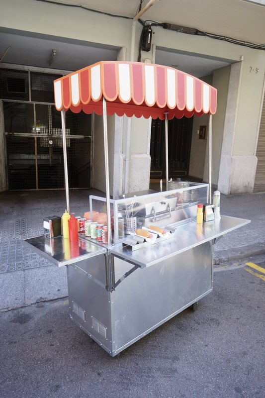 carro venta ambulante 2alas (95-120eu.) 1u